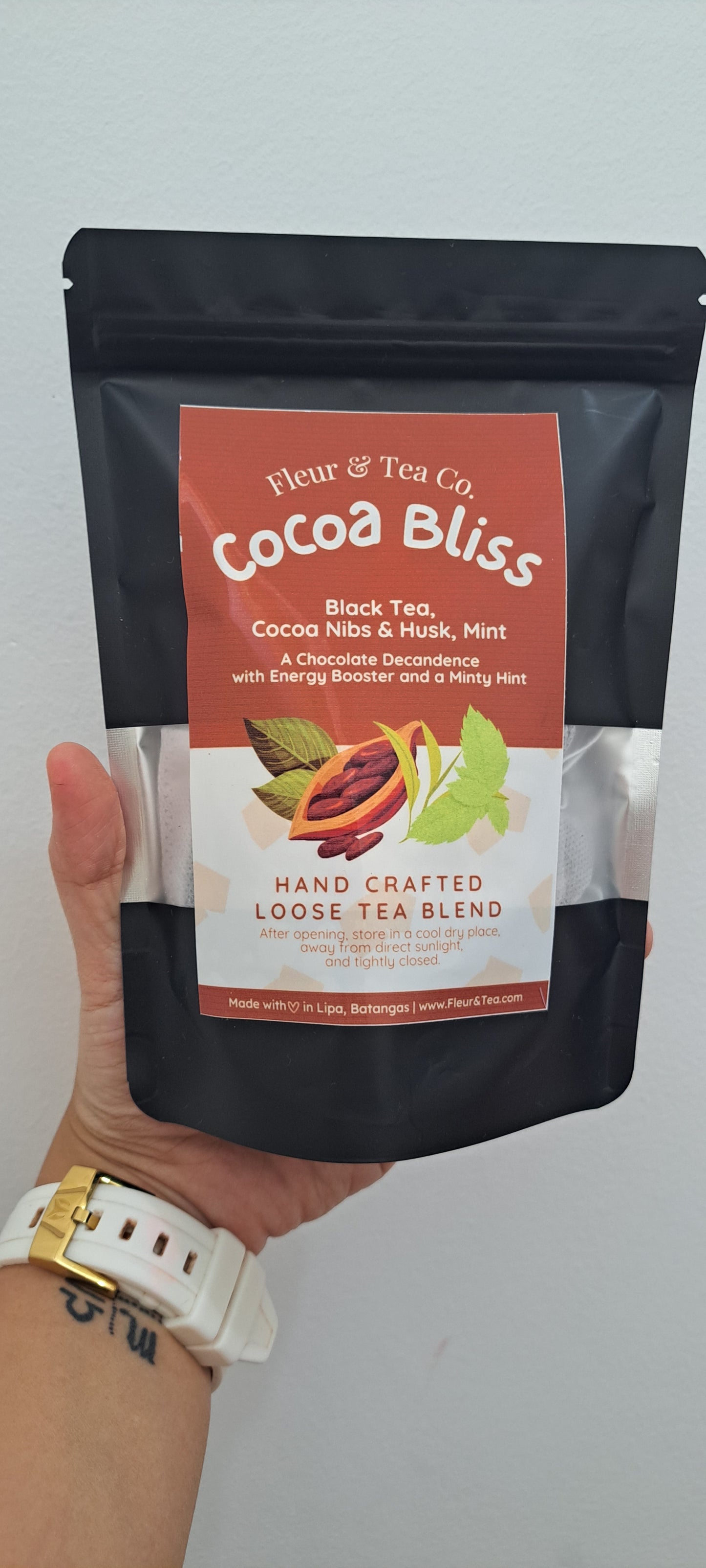 COCOA BLISS | Chocolate Flavored Black Tea | Tea Bags