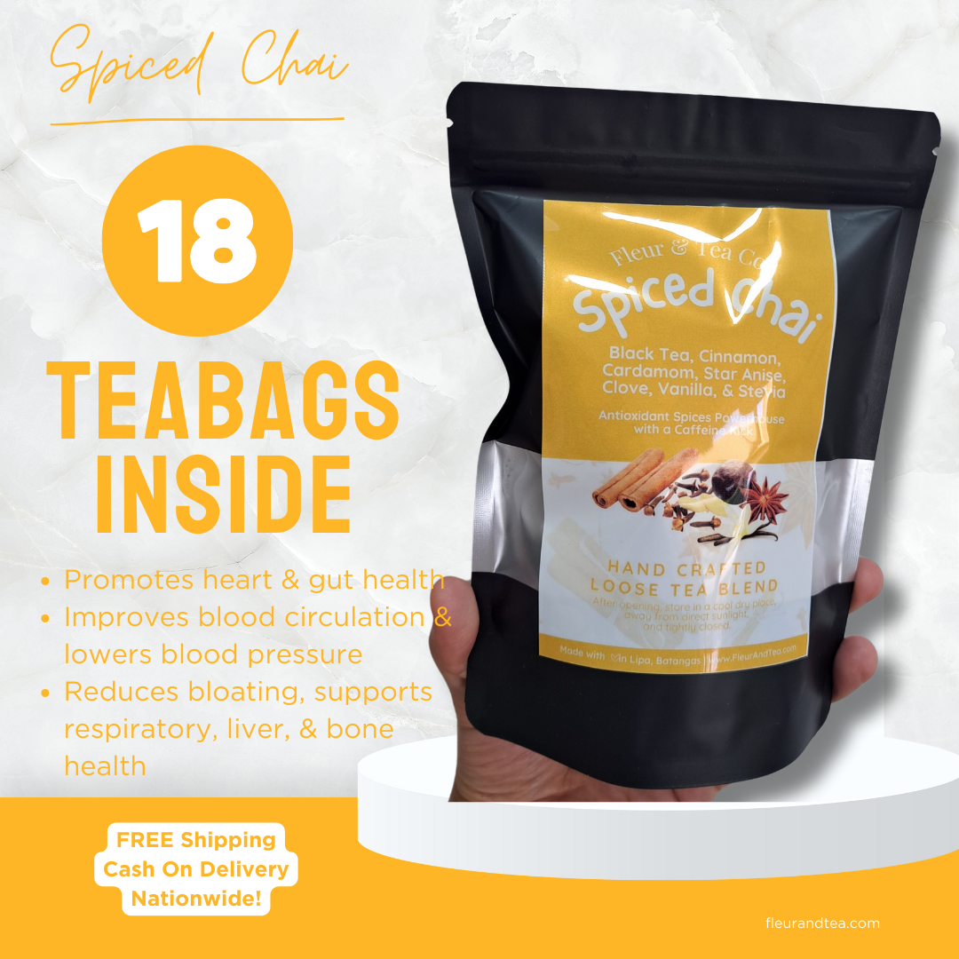 SPICED CHAI | Flavorful Aromatic Balck Tea | Tea Bags