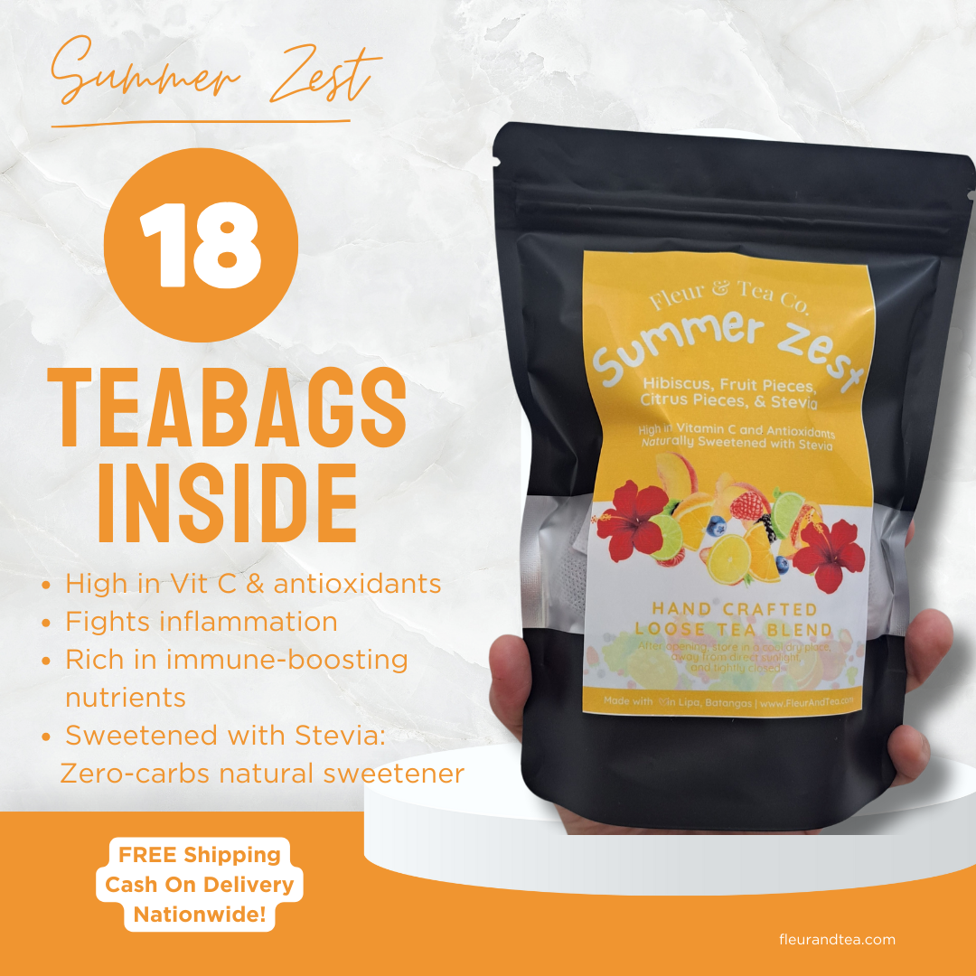 SUMMER ZEST | Hibiscus Naturopath Blend | Tea Bags